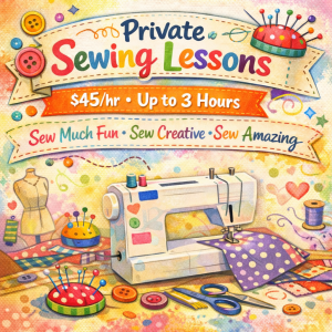 Private Sewing Lessons